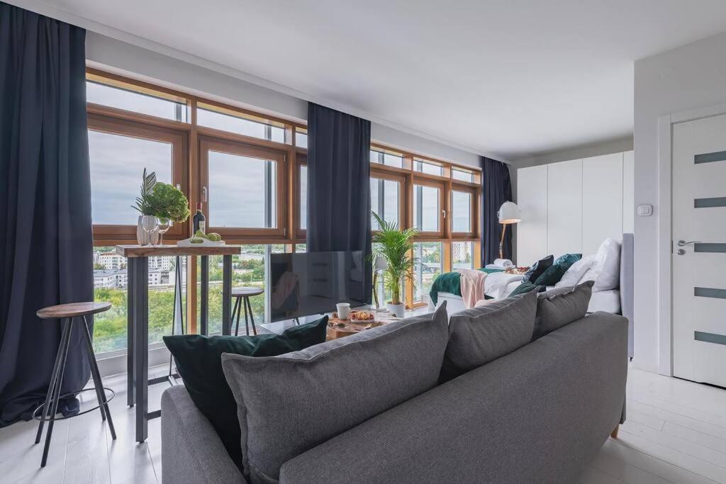 Golden Apartments Warsaw - Apartment With A View - 10Th Floor - Slominskiego Extérieur photo